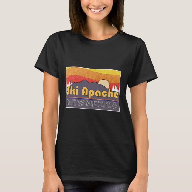 Camiseta Esqui Apache Novo México  (Frente)