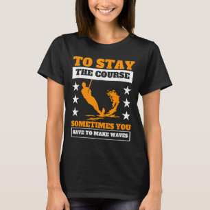 Camiseta Esqui Aquático Ondas Esportes Radicais Amante da O