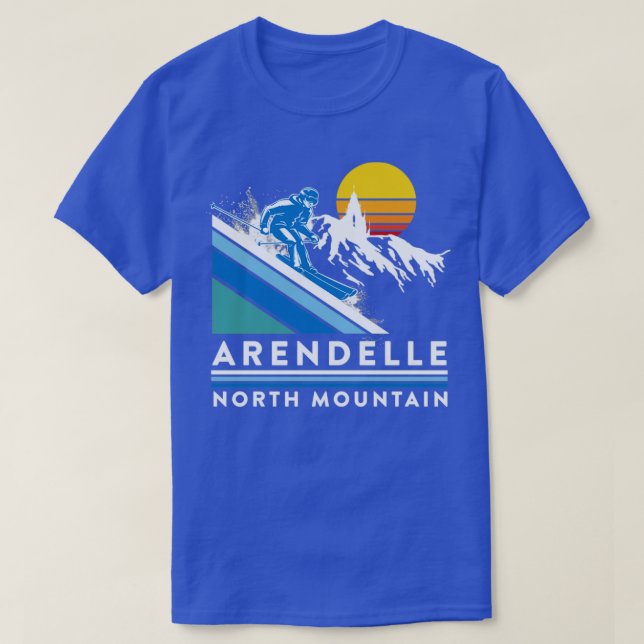 Camiseta Esqui Arendelle3 (Frente do Design)