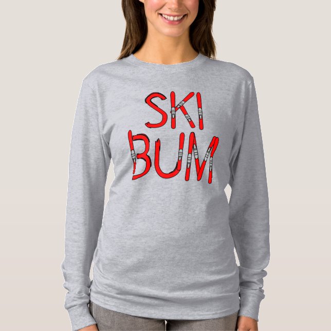 Camiseta Esqui Bum Skis (Frente)