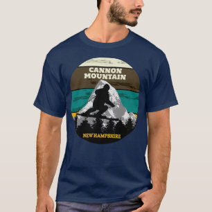 Camiseta Esqui Cannon Mountain Slopes New Hampshire