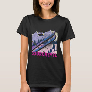 Camiseta Esqui Courchevel - Estilo Vintage Esqui Courchevel