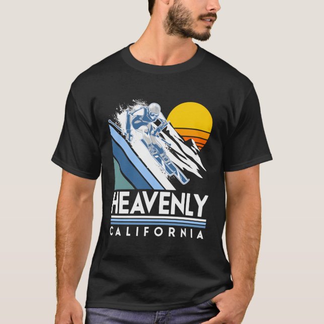 Camiseta Esqui da Califórnia (Frente)