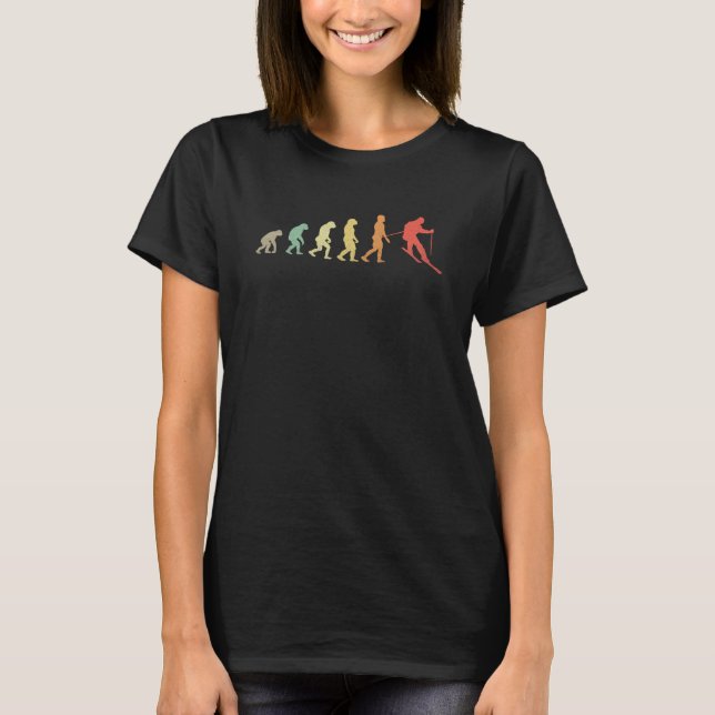 Camiseta Esqui da Evolução (Frente)