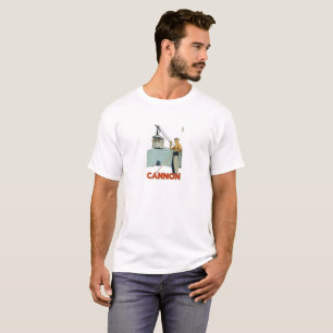 Camiseta Esqui da montanha do canhão