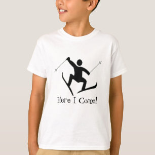 Camiseta esqui da neve
