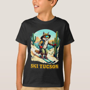 Camiseta Esqui Da Raposa Retro Em Tucson Desert Adventure S