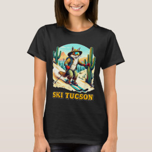 Camiseta Esqui Da Raposa Retro Em Tucson Desert Adventure S