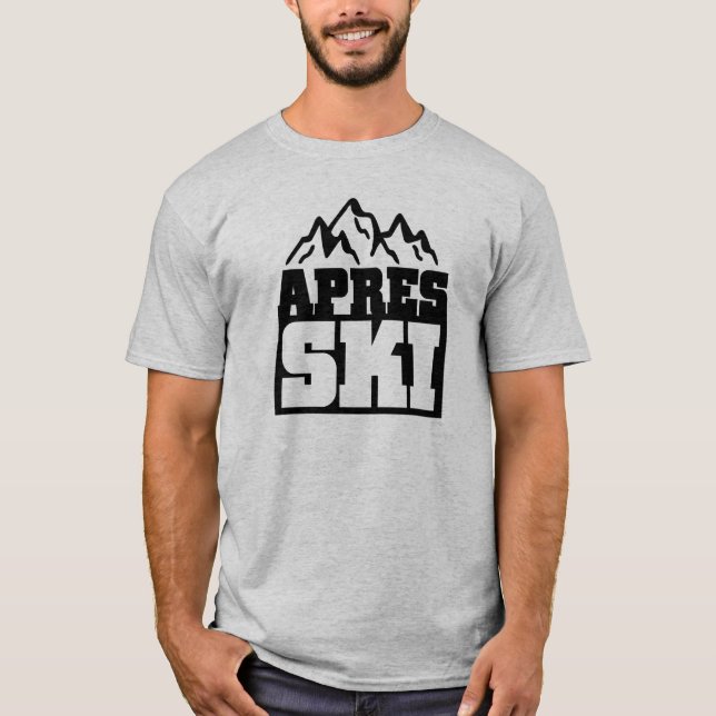 Camiseta Esqui de Apres (Frente)