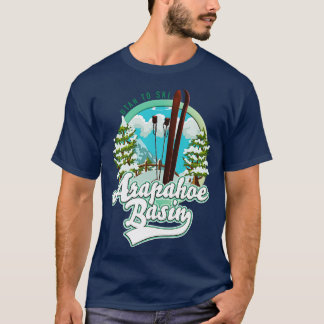 Camiseta Esqui de Arapahoe Basin Utah