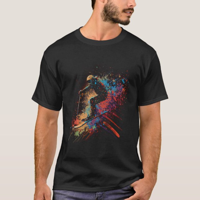 Camiseta Esqui de esqui (Frente)
