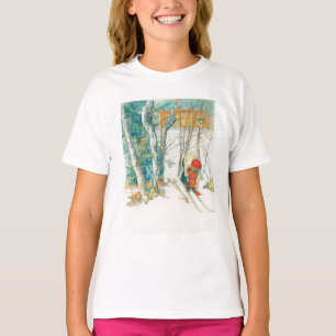 Camiseta Esqui de inverno de Carl Larsson