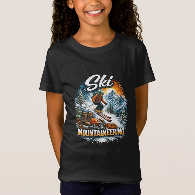 Camiseta Esqui de Montanha (Frente)