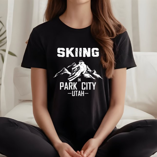 Camiseta Esqui de Park City Utah (Criador carregado)