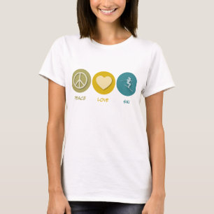 Camiseta Esqui do amor da paz