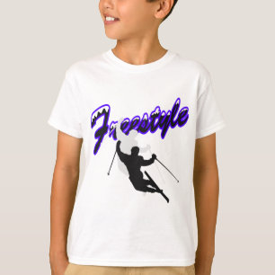 Camiseta Esqui do estilo livre