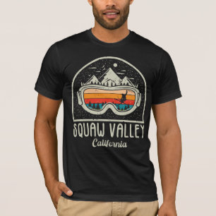 Camiseta Esqui do Vale da Praça Retro