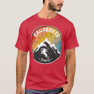 Camiseta Esqui Em França Cauterets