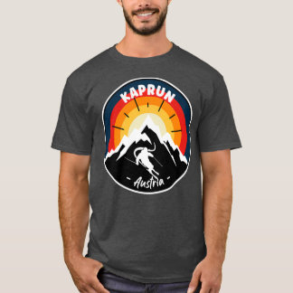 Camiseta Esqui Em Kaprun Austria Vintage