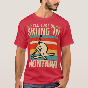Camiseta Esqui em Montana