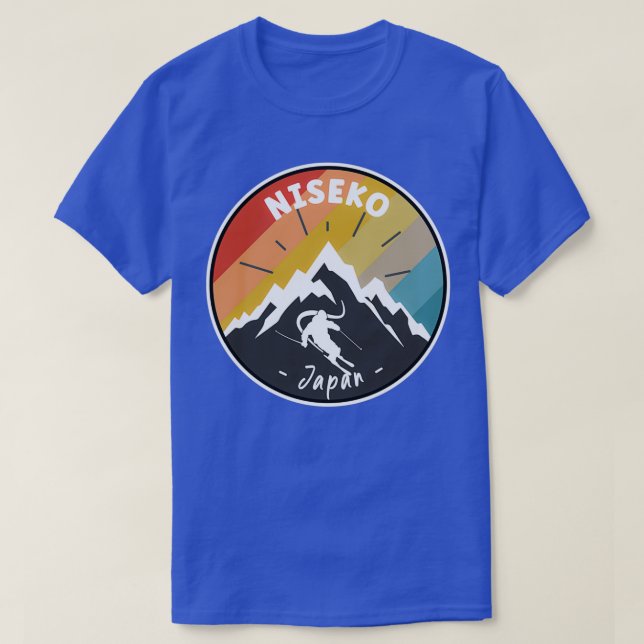 Camiseta Esqui Em Niseko Japão (Frente do Design)