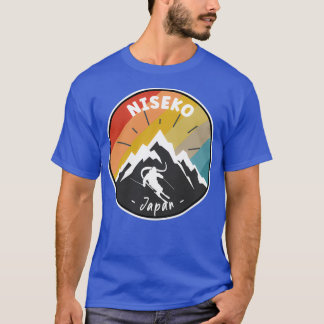 Camiseta Esqui Em Niseko Japão