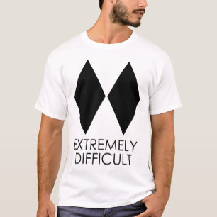 Camiseta Esqui Eu Sou Esqui Difícil Esquiador Snowboard Sno