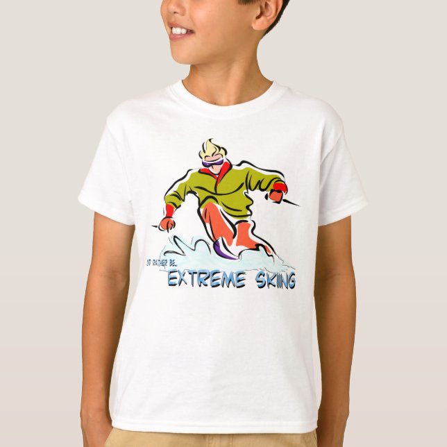 Camiseta Esqui Extreme (Frente)