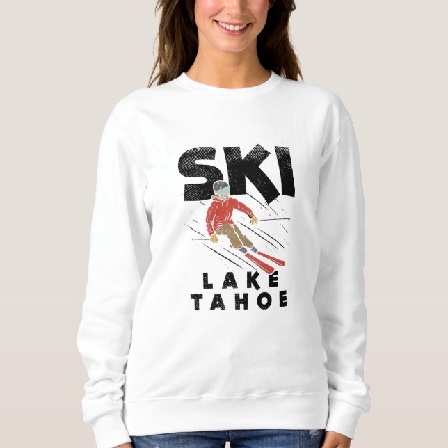 Camiseta Esqui - Lago Ski Tahoe (Frente)
