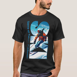 Camiseta Esqui Legal de férias de esqui de Sierra-at-tahoe