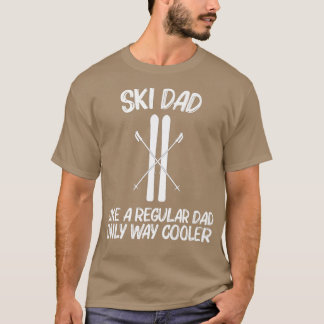 Camiseta Esqui legal para o padre Pai Ski Skier Snowboard W