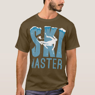 Camiseta Esqui Master Snow Winter Sport Skier