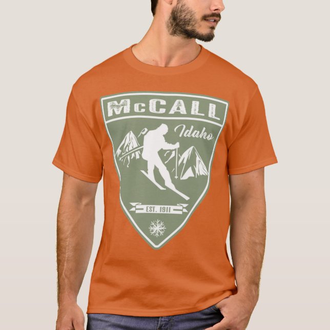 Camiseta Esqui McCall Idaho (Frente)