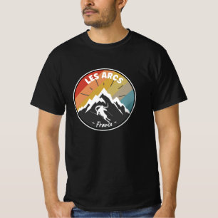 Camiseta Esqui Na França Les Arcs