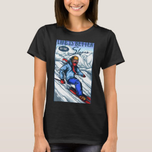 Camiseta Esqui Nas Esferas