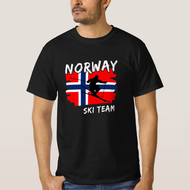 Camiseta Esqui Noruega (Frente)