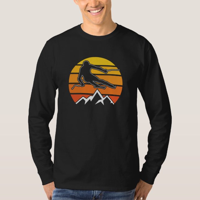 Camiseta Esqui Retro (Frente)