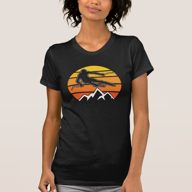 Camiseta Esqui Retro (Frente)