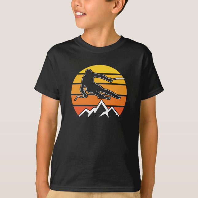 Camiseta Esqui Retrô (Frente)