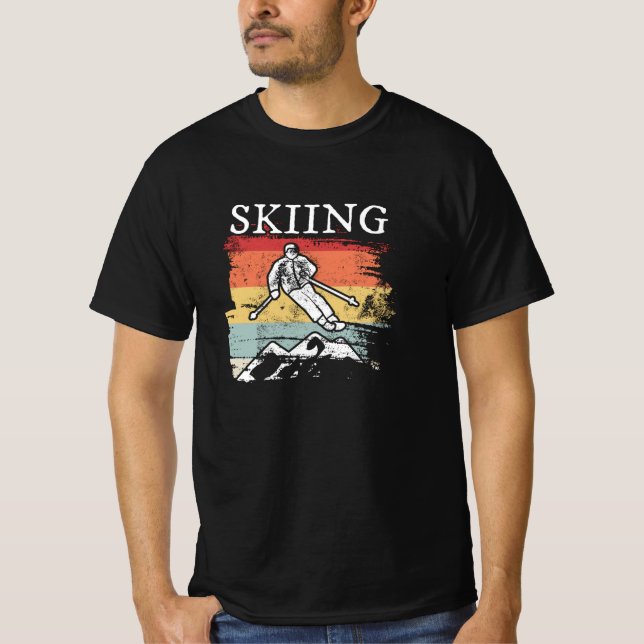 Camiseta Esqui retroativo (Frente)