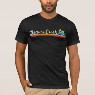 Camiseta Esqui retroativo na Montanha Beaver Creek