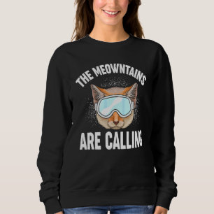 Camiseta Esqui Snowboard Para Snowboarding Cat Skiing