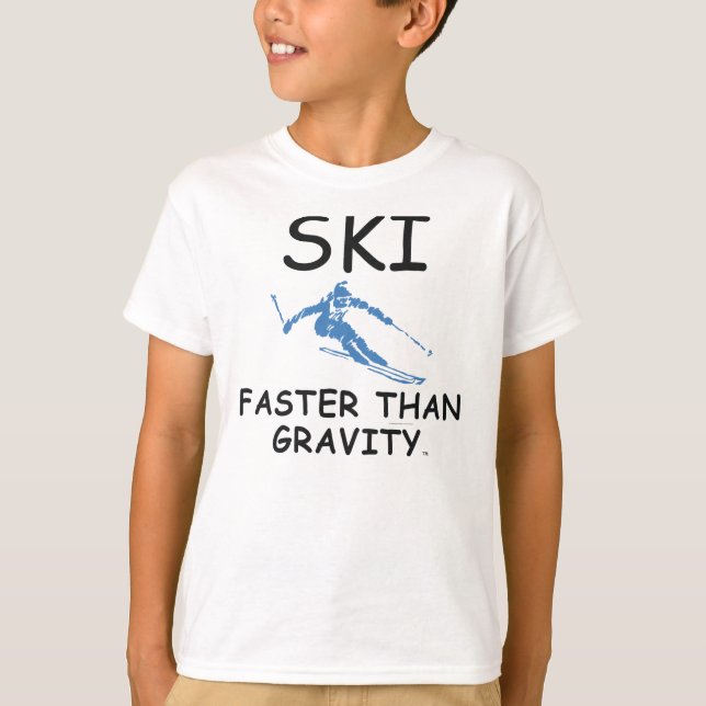 Camiseta Esqui SUPERIOR mais rapidamente (Frente)
