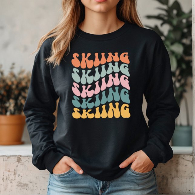 Camiseta Esqui Vintage (Criador carregado)