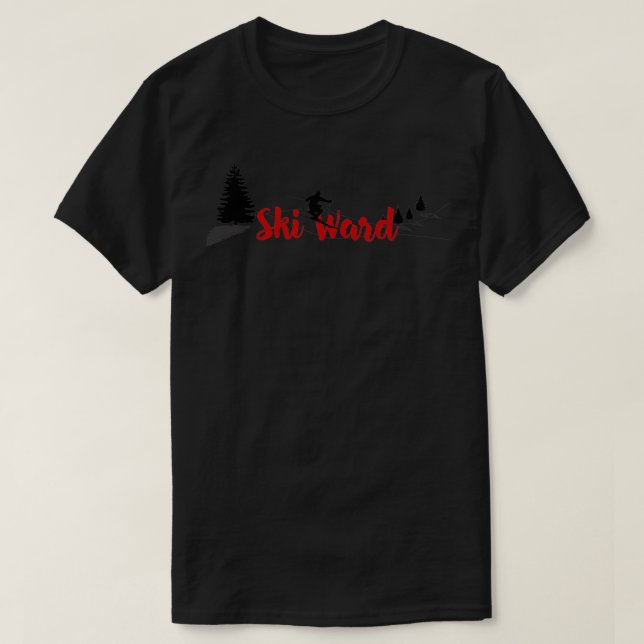 Camiseta Esqui Ward Long (Frente do Design)