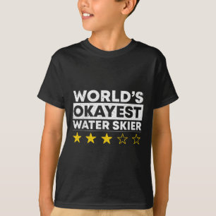 Camiseta Esquiador Aquático Mais Ou Menos Do Mundo Esqui Aq