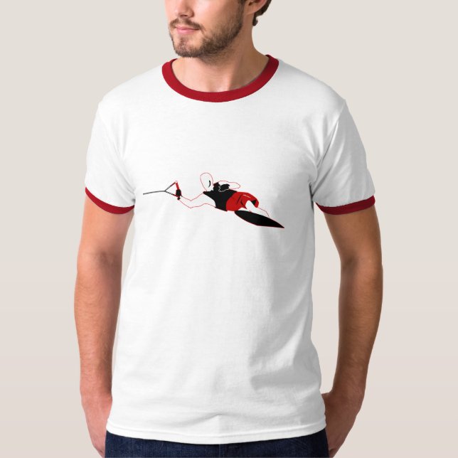 Camiseta Esquiador da água - ALCANCE! (Frente)