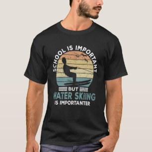 Camiseta Esquiador de Água Dizendo Água Esportiva Esqui Águ