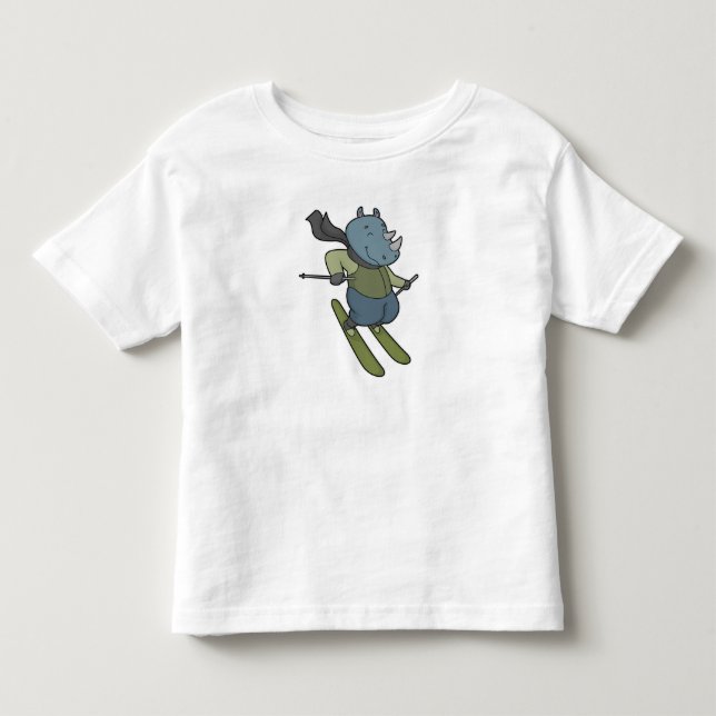 Camiseta Esquiador de Rino Esqui (Frente)
