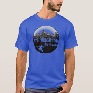 Camiseta Esquiador do Mt. Brigghton Michigan